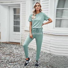 Knitted Casual Home Long Pajama Set